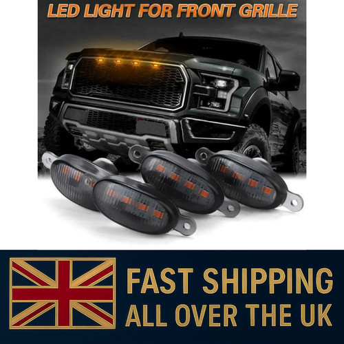 Amber front grille led - amber,