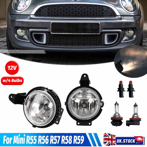 Pair front fog lights bulb - front,