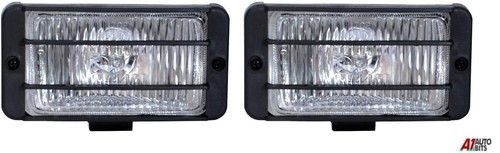 Pair front fog lights - front,