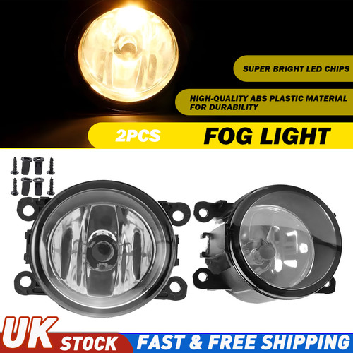 Front bumper fog lights pair - front,